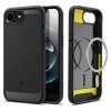 Etui Spigen Rugged Armor Mag do iPhone 16E / 17E – Matowy Czarny (Matte Black)